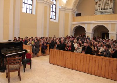 Pozele de la cel de-al doilea concert de pian din istoria Cetății Oradea