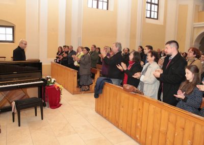 Pictures from the second piano concert in the history of Oradea Fortress