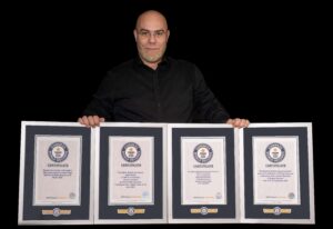 With the 4 Guinness certificates